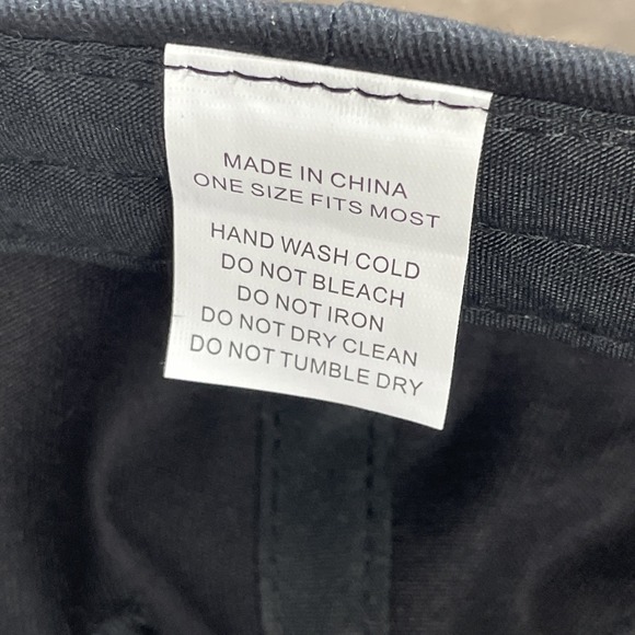 Licensed In N Out Burger Hat / Cap - Black OSFM - Picture 8 of 8